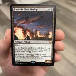 PHOENIX FLEET AIRSHIP ~ NM ~ MTG Magic- 0114 TLA Avatar - Image 1