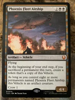 MTG TCG Avatar Phoenix Fleet Airship 0114 Regular Mythic - Image 1