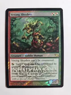 MTG FOIL Vexing Shusher Launch Promo #222 Lp - Image 1