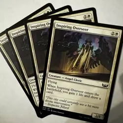 4x Inspiring Overseer #018 | PLAYSET SNC | MTG | Near Mint - Image 1
