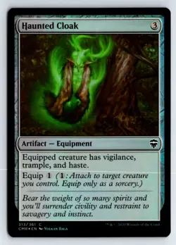 Haunted Cloak (313) - Commander Legends- FOIL - Image 1