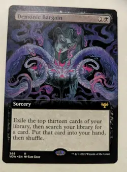 Demonic Bargain Innistrad: Crimson Vow - MTG RARE - Image 1