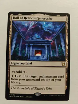 Hall of Heliod's Generosity Commander Wilds of Eldraine MTG Near Mint pack fresh - Image 1