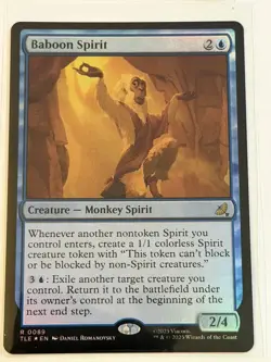 Baboon Spirit Avatar: The Last Airbender Eternal Foil 89 - Image 1