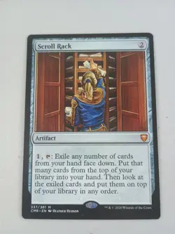 MTG Scroll Rack Commander Legends M #337 Magic The Gathering Artifact English - Image 1