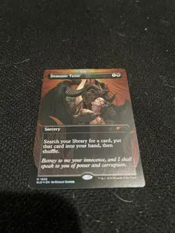 Demonic Tutor (Rainbow Foil) Secret Lair Drop Foil - Image 1