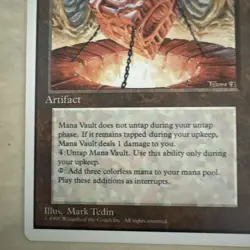 MTG Magic the Gathering Mana Vault Revised Edition Pack Fresh! - Image 3