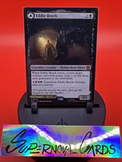 Magic the Gathering Marvel's Spider-man Eddie Brock M 0055 Standard Regular - Image 1