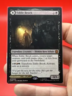 Magic the Gathering Marvel's Spider-man Eddie Brock M 0055 Standard Regular - Image 2