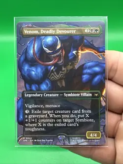 Venom, Deadly Devourer Borderless 22 MTG Marvel's Spider-Man Regular - Image 3