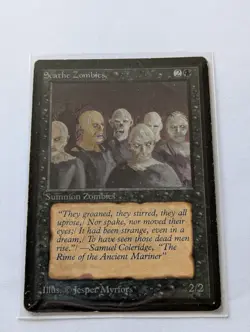 WOTC MTG Vintage Beta Edition Scathe Zombies (LP) CCG Magic the Gathering - Image 1