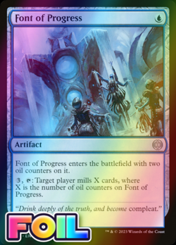x1 Font of Progress ONE MTG 51/271 FOIL UNCOMMON M/NM 1x - Image 1
