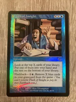 Flash Of Insight Foil Judgement - Near Mint - Image 1