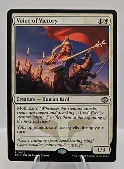 Voice of Victory MTG Tarkir: Dragonstorm Regular - Image 1