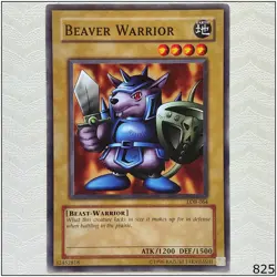 Beaver Warrior - LOB-064 - Common Unlimited Yugioh - Image 1