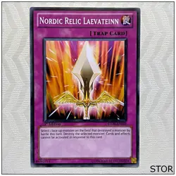 Nordic Relic Laevateinn - STOR-EN069 - Common 1st Edition Yugioh - Image 1