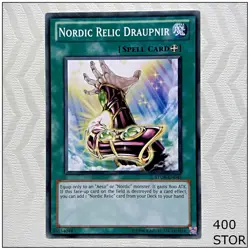 Nordic Relic Draupnir - STOR-EN045 - Common Unlimited Yugioh - Image 1