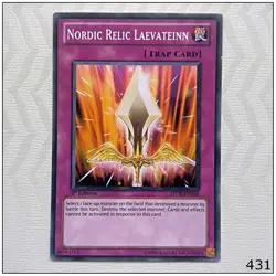 Nordic Relic Laevateinn - STOR-EN069 - Common 1st Edition Yugioh - Image 1