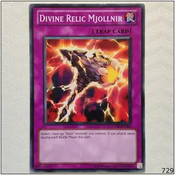 Divine Relic Mjollnir - STOR-EN066 - Common Unlimited Yugioh - Image 1