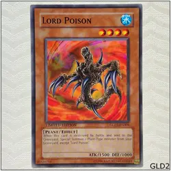 Lord Poison - GLD2-EN004 - Common Limited Edition Yugioh - Image 1