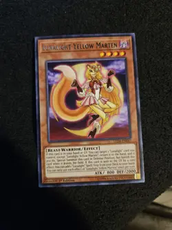 Lunalight Yellow Marten - LED4-EN047 - NM - 1st ed - Yugioh - Image 1