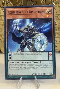 Yugioh! Moissa Knight, the Comet General - MP24-EN356 - Common - 1st Edition NM - Image 1