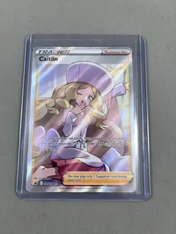 Caitlin 189/198 Chilling Reign Full Art Ultra Rare Pokemon Card NM - Image 1