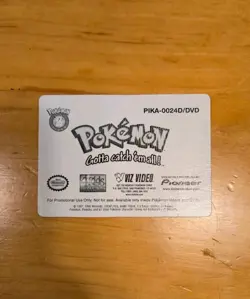 Charizard Lenticular PIKA-0024D/DVD Pioneer Viz Video Pokemon Card Nintendo RARE - Image 2