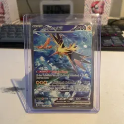 Pokemon TCG Zapdos EX Card 202-165 SIR Scarlet Violet 151 set - Image 1