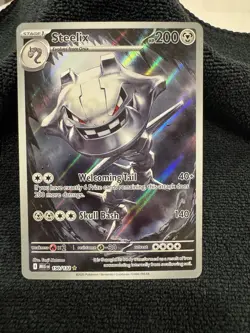 Pokemon TCG Steelix Mega Evolutions Holo Rare Card 150/132 - Image 1
