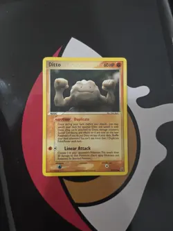 Pokemon TCG Ditto EX Delta Species Card 62/113 Regular Common NM - Image 1