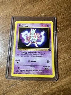 POKEMON MEWTWO # 3 The First Movie Black Star Promo Set Trading card Wizards - Image 1