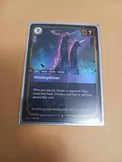 Riftbound Origins Mindsplitter Foil card OGN 192/298 League of legends NM - Image 1