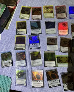 Chaotic Card Lot Bulk Collection 200 plus cards 42 holo/foil cards - Image 3