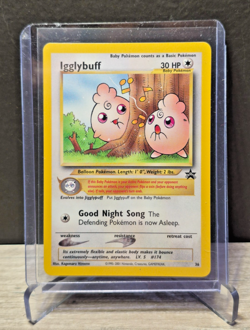 Igglybuff 36/53 Black Star Promo 2001 WOTC Vintage Pokemon Card NM - Image 1
