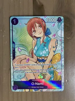 O-Nami (Illustration Box Vol.1) OP05-062 One Piece Promotion Cards Foil Parallel - Image 1