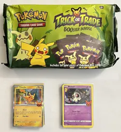 2023 Pokemon Trick or Trade Halloween Cards Pick Your Card and complete your set - Image 1