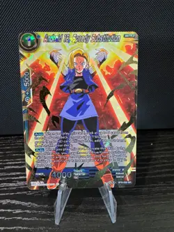 Dragon Ball Super Card Game | Android 18, Speedy Substitution | BT8-033 SR - Image 1