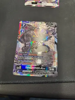 Digimon Card Game Beelzemon Ace EX10-074 SEC Secret Rare Sinister Order - Image 1