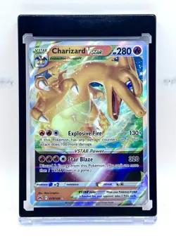 Charizard VSTAR - 019/159 - Pokemon Crown Zenith Sword Shield Ultra Rare Card NM - Image 1