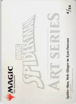 Spider-Man, Web-Slinger Art Card S Art Series: Marvel's Spider-Man 4 NM Normal M - Image 2