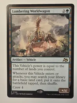 Lumbering Worldwagon Aetherdrift Regular 0168 - Image 1