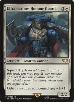 Ultramarines Honour Guard R Universes Beyond: Warhammer 40,000 18 - LP MTG - Image 1
