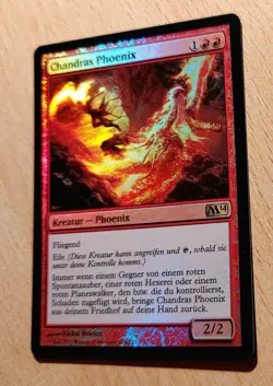MTG Magic: # FOIL # Chandras Phoenix, Chandra's Phoenix, DEUTSCH - Image 2