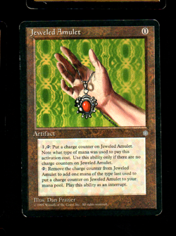 MRM ENGLISH Amulette orn�e de joyaux - Jeweled Amulet MTG Magic ICE - Image 1