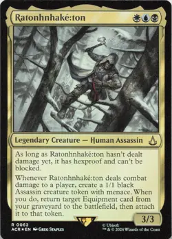 Ratonhnhake:ton - FOIL - R Universes Beyond: Assassin's Creed 62 - MTG - Image 1