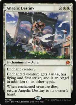 Angelic Destiny M Foundations 565 NM MTG - Image 1