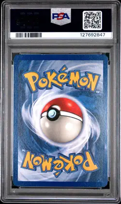 1999 POKEMON FOSSIL 1ST ED #18 DITTO PSA 6 - Image 2