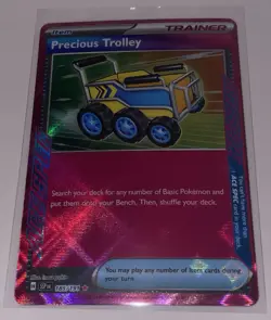 Precious Trolley 185/191 Surging Sparks ACE SPEC Rare Holo Pokemon TCG 2024 NM/M - Image 2