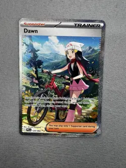 Pokemon TCG Dawn 129/094 SIR Phantasmal Flames Trainer Alternate Art MINT - Image 2